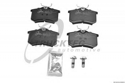 TRUCKTEC AUTOMOTIVE 0735105 -  Комплект тормозных колодок, дисковый тормоз